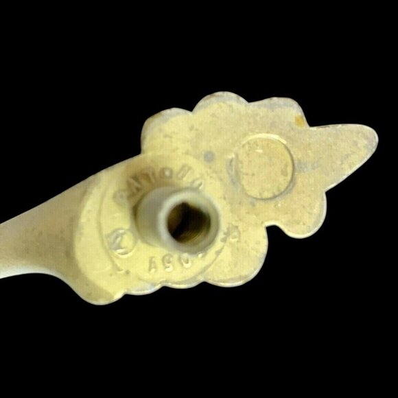 French Provincial Drawer Cabinet Pulls Set of 11 RD 1963 PAT 197051 Vintage - Picture 5 of 6